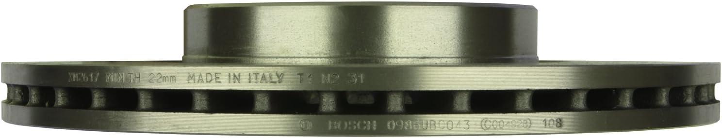 imageBOSCH 14010043 QuietCast Premium Disc Brake Rotor  Compatible with Select Audi A3 Q3 TT Volkswagen CC Eos GTI Jetta Passat Passat CC Tiguan Tiguan Limited  More FRONT  Single