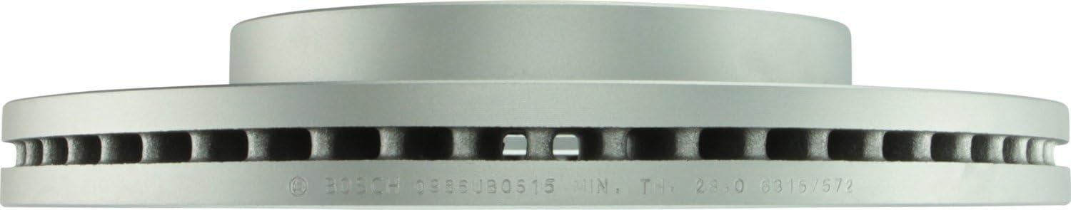 imageBOSCH 25010621 QuietCast Premium Disc Brake Rotor  Compatible with Select Cadillac Escalade XTS Chevrolet Avalanche Express Silverado Suburban Tahoe GMC Savana Sierra YukonXL FRONT Single