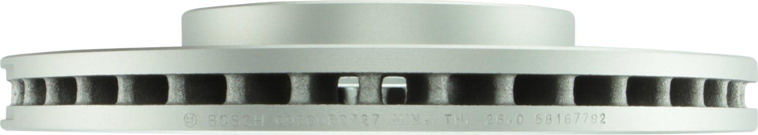 imageBOSCH 26010733 QuietCast Premium Disc Brake Rotor  Compatible with Select Acura TSX Honda Accord FRONT  Single