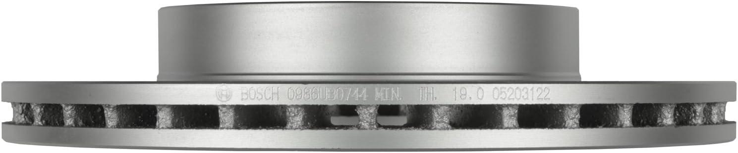 imageBOSCH 26010750 QuietCast Premium Disc Brake Rotor  Compatible with Select Acura RSX Honda Civic CRZ FRONT  Single