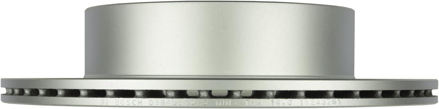 imageBOSCH 40011061 QuietCast Premium Disc Brake Rotor  Compatible with Select Infiniti G35 Nissan 350Z Juke Leaf Rogue Rogue Select Rogue Sport REAR  Single