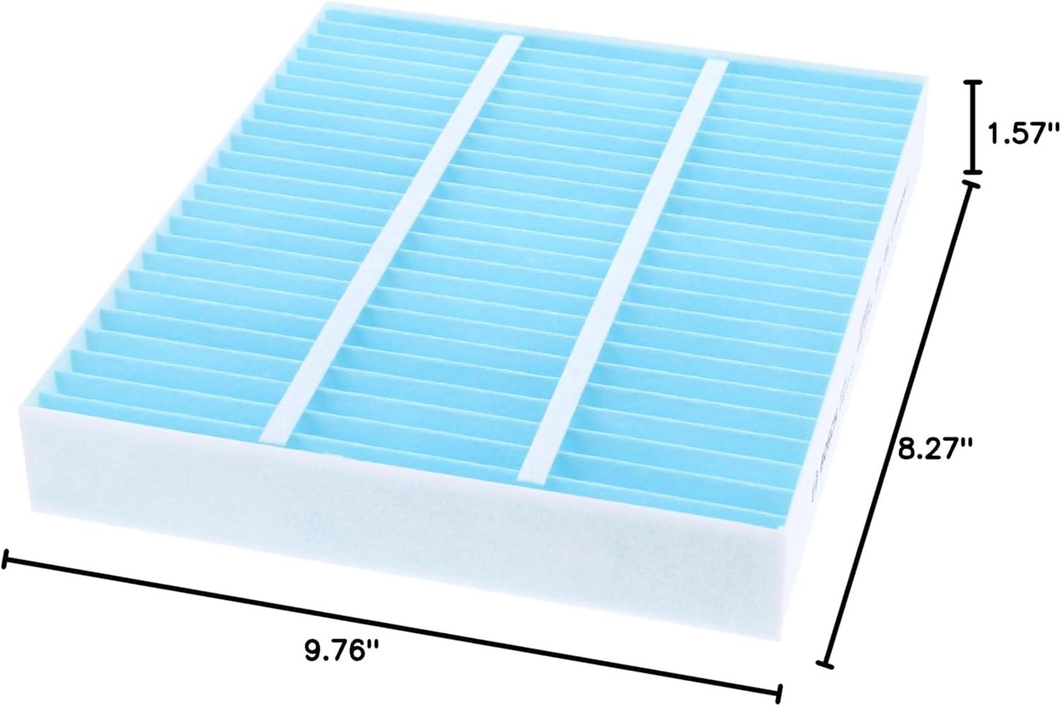 imageBOSCH 6039C HEPA Cabin Air Filter  Compatible with Select Buick Cascada Encore LaCrosse Regal Verano Cadillac ELR SRX Chevrolet Cruze Malibu Orlando Sonic Spark Trax Volt Saab 9583 x 98 x 16