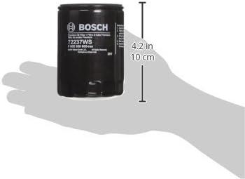 imageBOSCH 72237WS Workshop Engine Oil Filter  Compatible with Select Infiniti J30 Q45 Mercury Villager Nissan 200SX 240SX 300ZX Altima D21 Maxima Pathfinder Quest Sentra Stanza Subaru  More