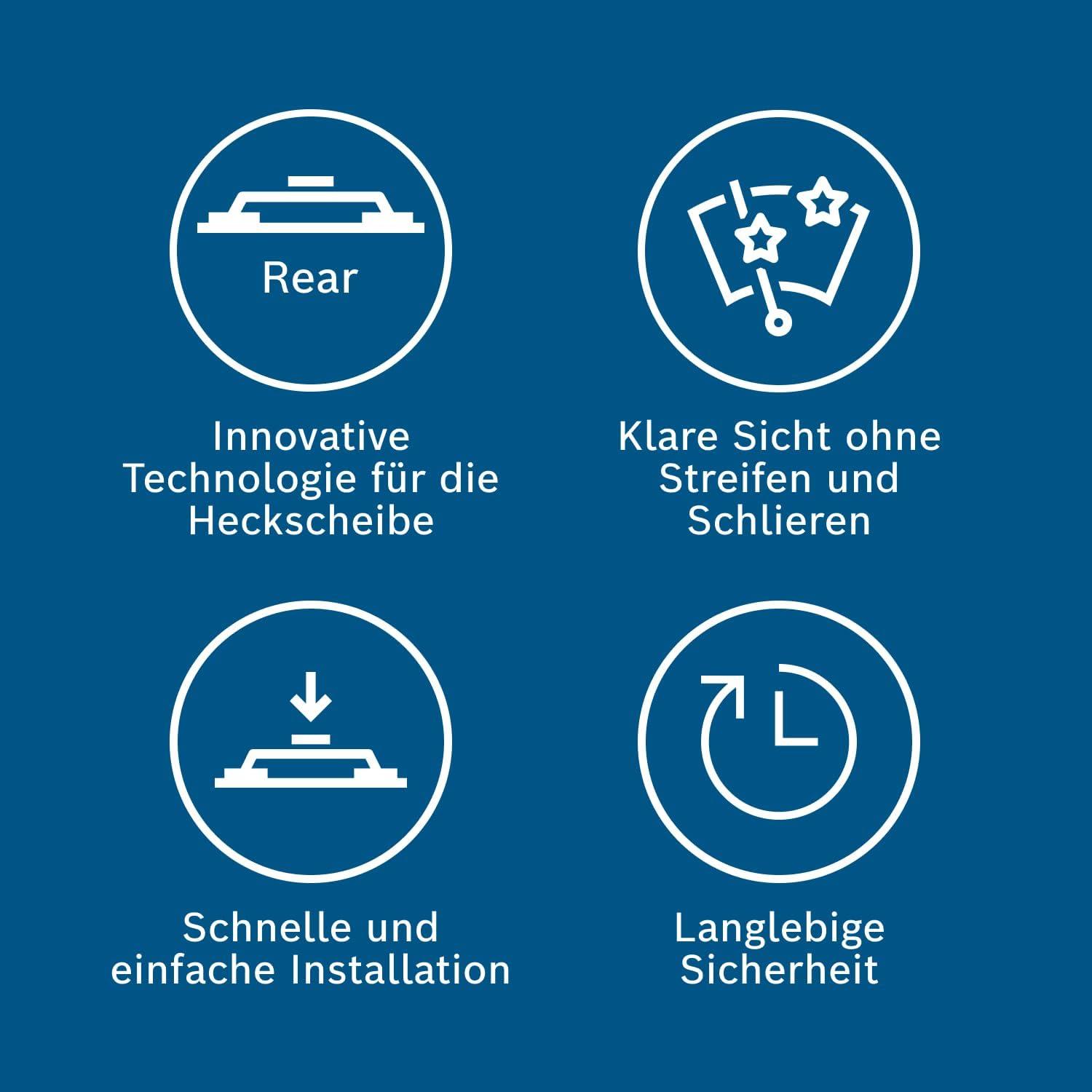 imageBOSCH H306 Rear Wiper Blade 12quot  Single