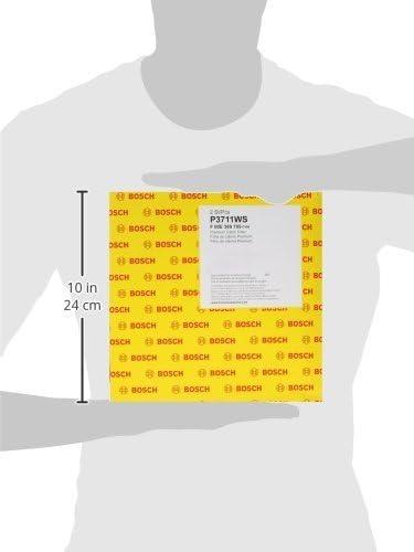 imageBOSCH P3711WS Workshop Cabin Air Filter  Compatible with Select Acura EL RSX Honda Civic CRV Element