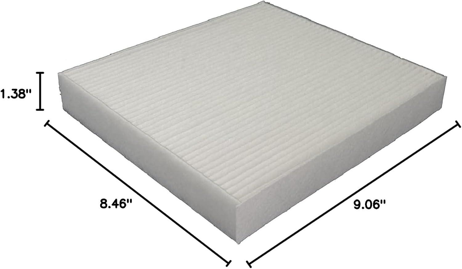 imageBOSCH P3898WS Workshop Cabin Air Filter  Compatible with Select Pontiac Vibe Subaru Legacy Outback