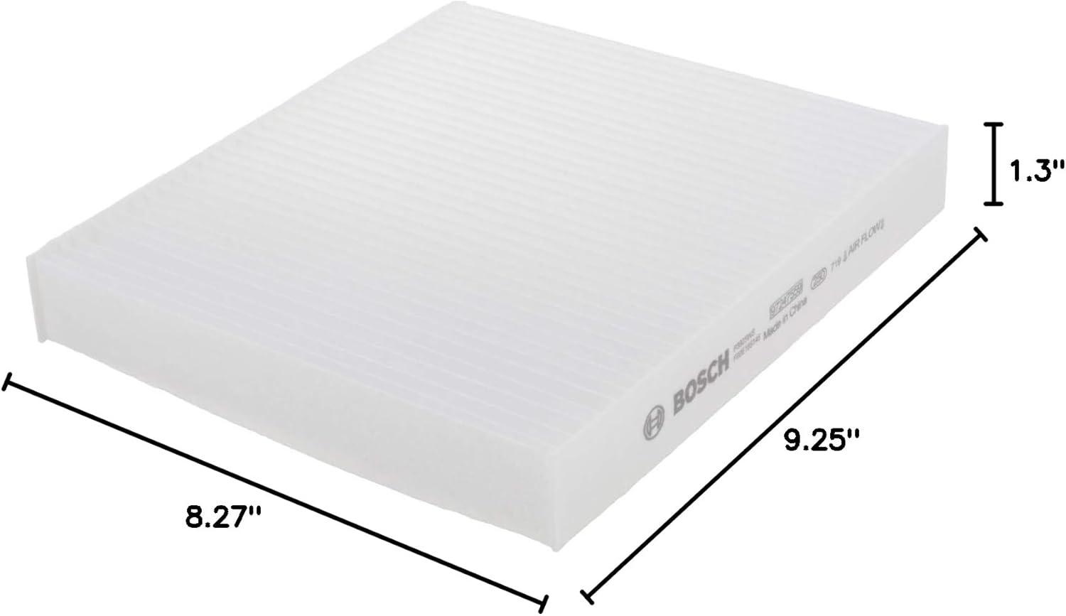 imageBOSCH P3925WS Workshop Cabin Air Filter  Compatible with Select Saab 92X Subaru Impreza