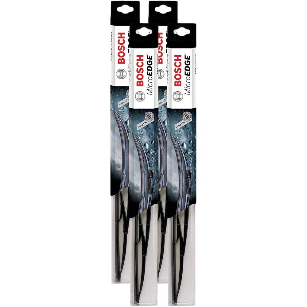 imageBOSCH 40721 MicroEdge Conventional Wiper Blade 21quot  Single40728 28 Pack of 4
