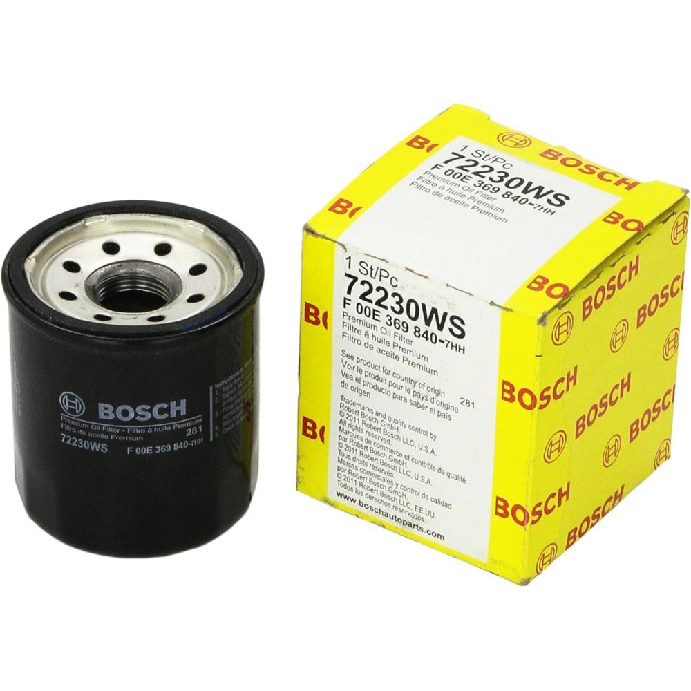 imageBOSCH 72230WS Workshop Engine Oil Filter  Compatible with Select Chevrolet Ford Honda Infiniti Kia Mazda Mercury MG Nissan Opel Saab Scion Subaru Toyota72230WS