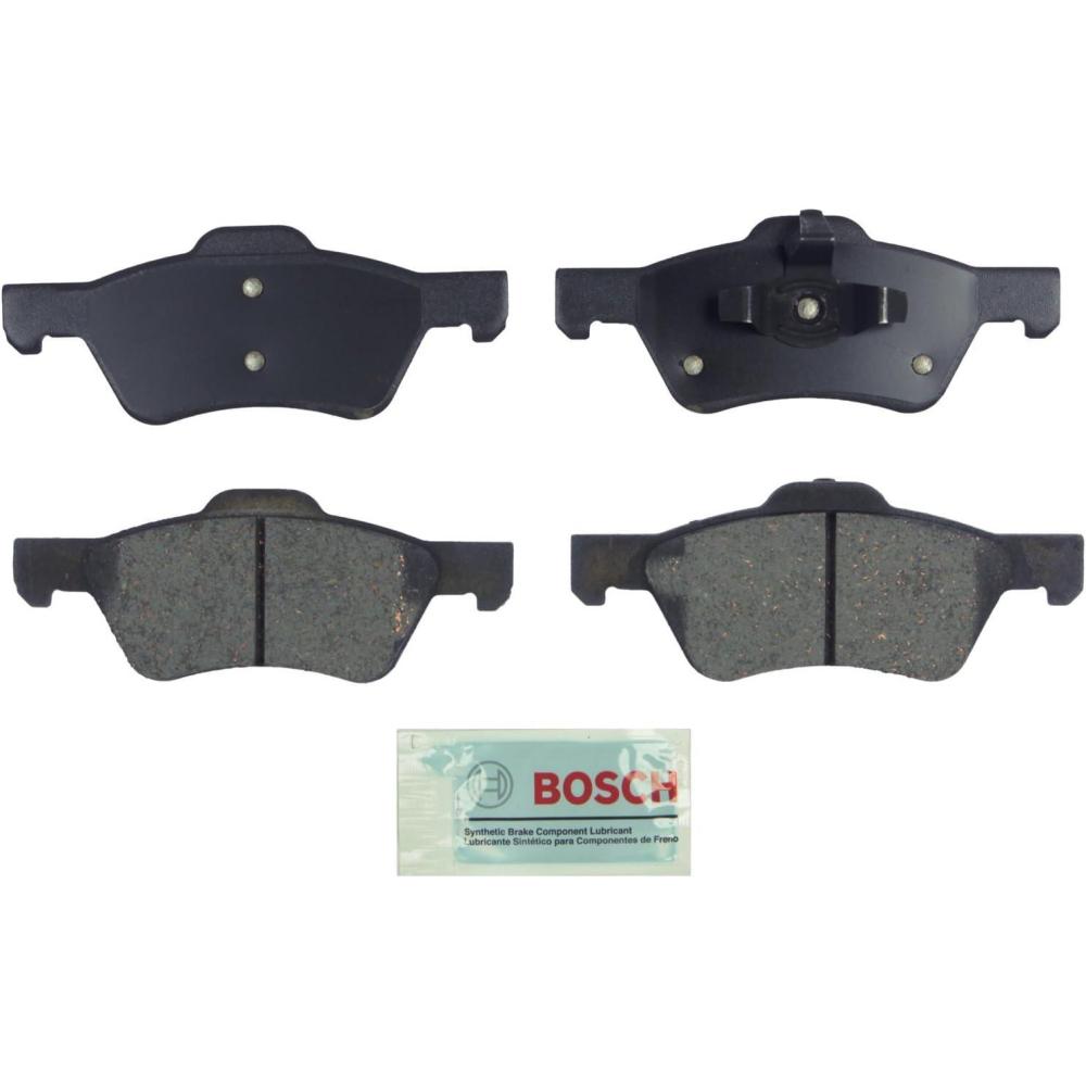 imageBOSCH BE1047 Blue Ceramic Disc Brake Pad Set  Compatible With Select Ford Escape Mazda Tribute Mercury Mariner FRONT