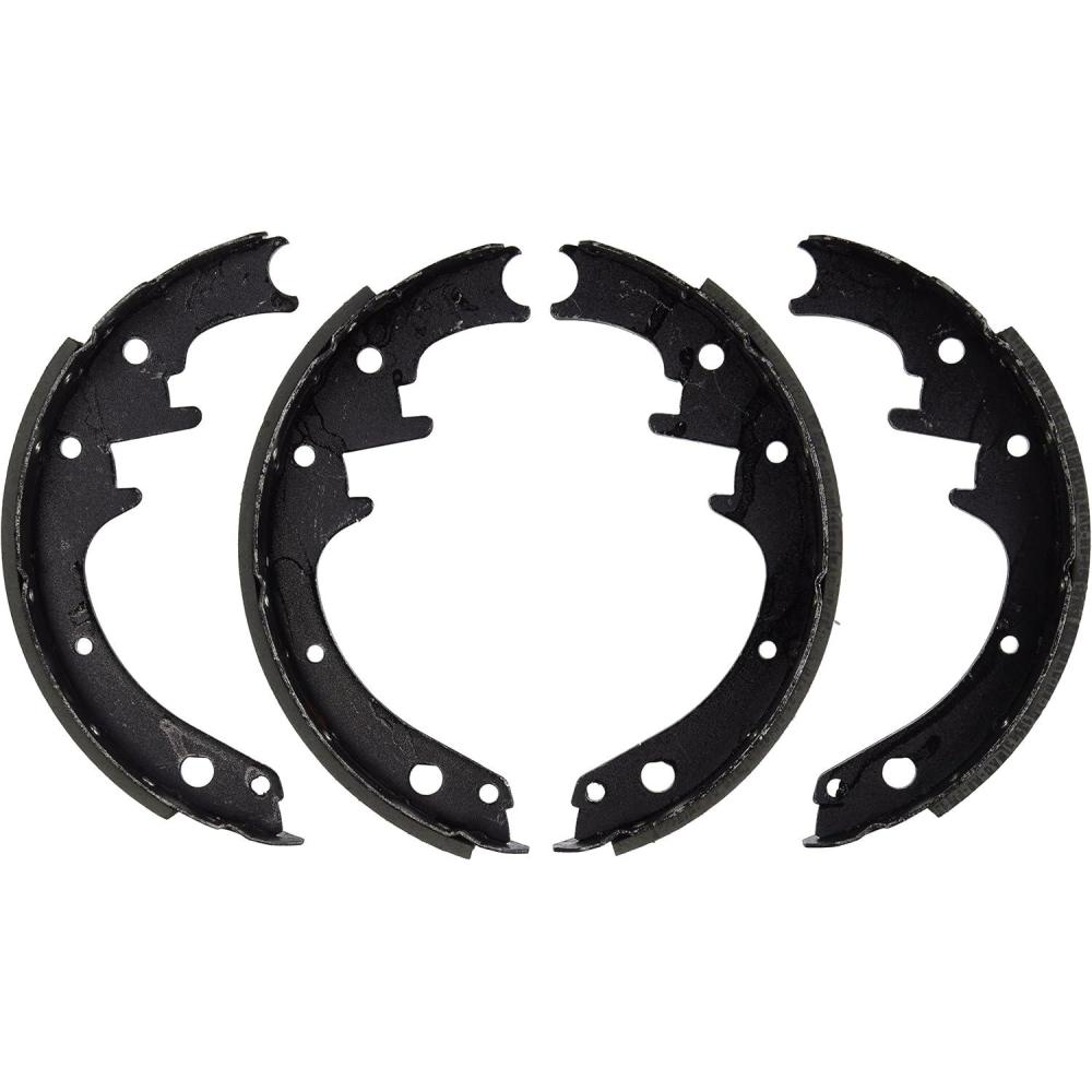 imageBOSCH BS151R Blue Drum Brake Shoe Set  Compatible With Select American Motors Bricklin Ford Hudson Jeep Mercury Plymouth REAR Riveted