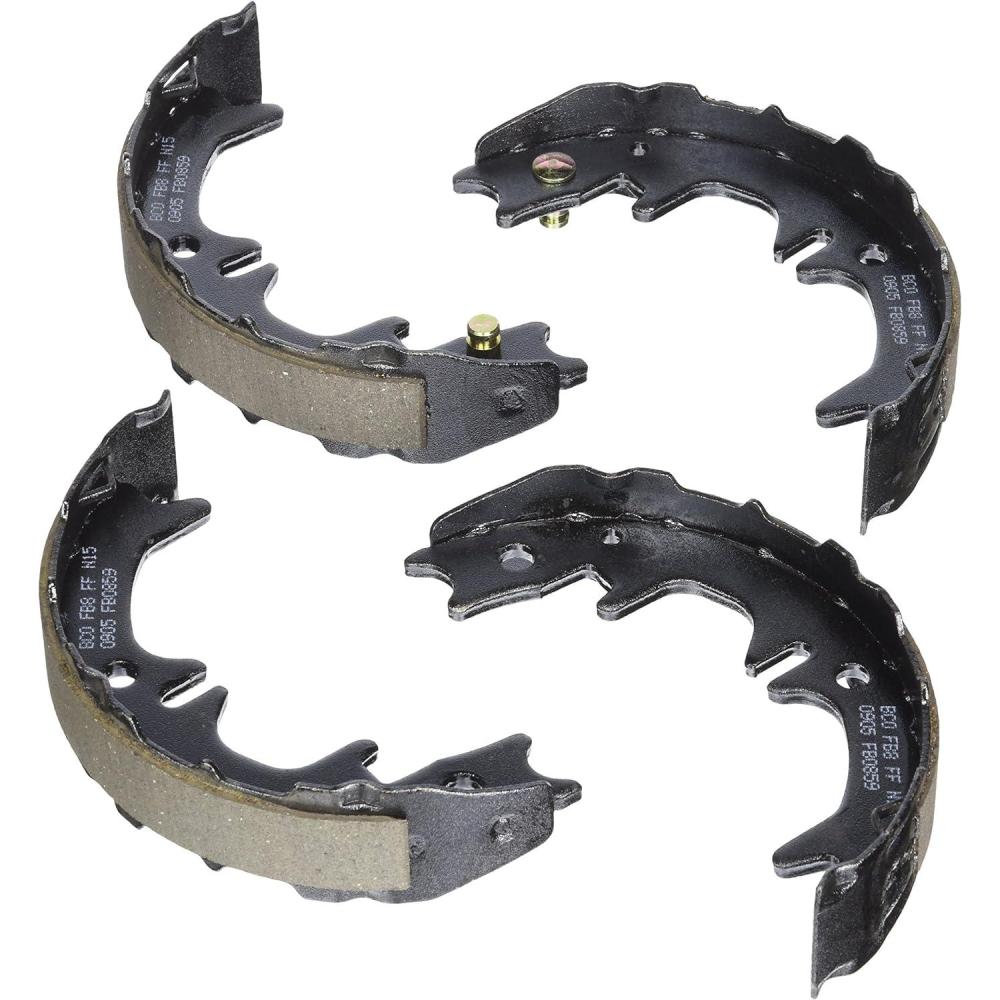 imageBOSCH BS859 Blue Parking Brake Shoe Set  Compatible With Select Lexus ES250 ES300 ES330 ES350 RX300 Toyota Avalon Camry Celica Highlander Solara