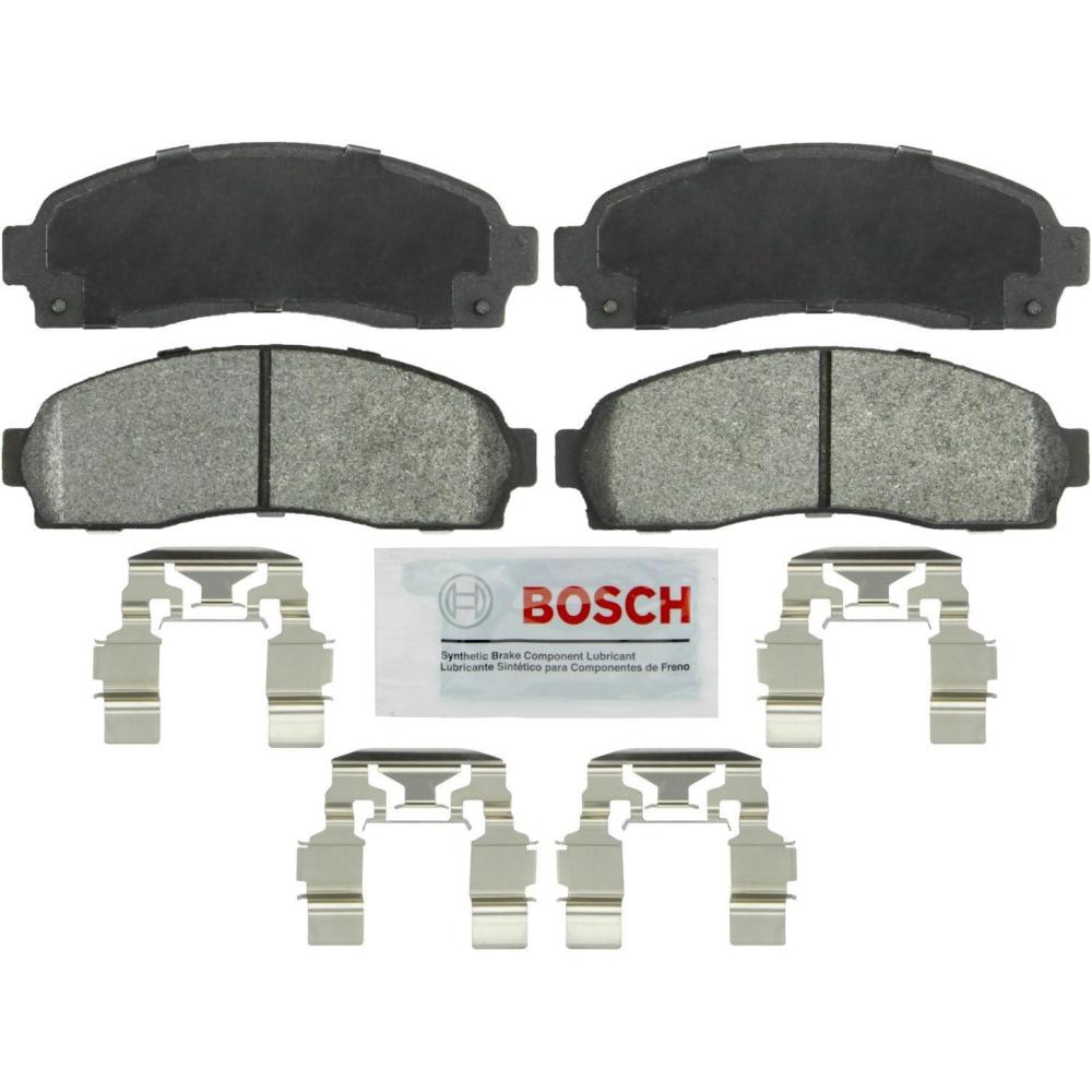 imageBOSCH BSD833 Severe Duty Disc Brake Pad Set  Compatible With Select Ford Explorer Explorer Sport Explorer Sport Trac Ranger Mazda B2300 B3000 B4000 Mercury Mountaineer FRONT