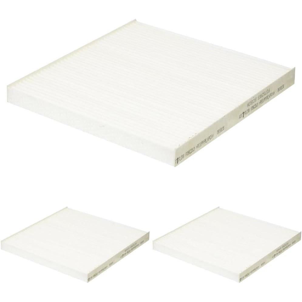imageBOSCH P3752WS Workshop Cabin Air Filter  Compatible with Select Dodge Dart Pontiac Vibe Toyota Tacoma87 x 85 x 1 Pack of 3