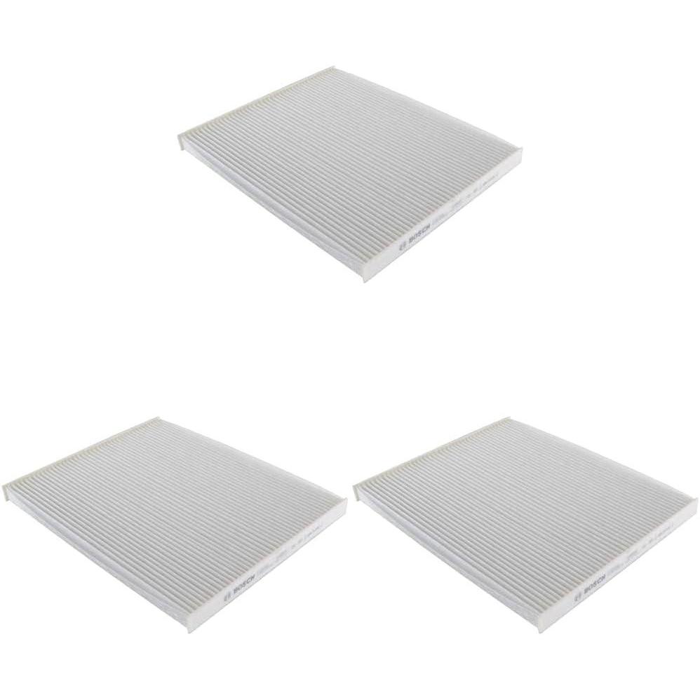 imageBOSCH P3951WS Workshop Cabin Air Filter  Compatible with Select Ford Edge Fusion Police Responder Hybrid SSV PlugIn Hybrid Lincoln Continental MKX MKZ98 x 124 x 14 Pack of 3