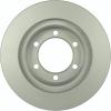 imageBOSCH 50011243 QuietCast Premium Disc Brake Rotor  Compatible with Select Toyota 4Runner FJ Cruiser Tacoma FRONT  Single