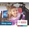 imageBOSCH 6025C HEPA Cabin Air Filter  Compatible with Select Audi A4 A4 Quattro RS4 S483 x 132 x 13