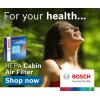 imageBOSCH 6025C HEPA Cabin Air Filter  Compatible with Select Audi A4 A4 Quattro RS4 S483 x 132 x 13