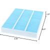 imageBOSCH 6039C HEPA Cabin Air Filter  Compatible with Select Buick Cascada Encore LaCrosse Regal Verano Cadillac ELR SRX Chevrolet Cruze Malibu Orlando Sonic Spark Trax Volt Saab 9583 x 98 x 16