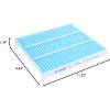 imageBOSCH 6040C HEPA Cabin Air Filter  Compatible with Select Dodge Durango Jeep Grand Cherokee Grand Cherokee WK