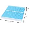 imageBOSCH 6060C HEPA Cabin Air Filter  Compatible with Select Chevrolet Cobalt HHR Pontiac G5 Pursuit Saturn Ion87 x 10 x 11