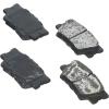 imageBOSCH BE1212H Blue Ceramic Disc Brake Pad Set With Hardware  Compatible With Select Lexus ES300h ES350 HS250h Pontiac Vibe Toyota Avalon Camry Matrix RAV4 REAR