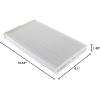 imageBOSCH P3952WS Workshop Cabin Air Filter  Compatible with Select Nissan Cube Juke Leaf Sentra61 x 104 x 14