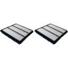 imageBOSCH 5268WS Workshop Engine Air Filter  Compatible with Select Dodge Ram 50 Stealth Mitsubishi 3000GT Diamante Mighty Max Montero Montero Sport1 Count Pack of 2