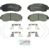 imageBOSCH BC1521 QuietCast Premium Ceramic Disc Brake Pad Set  Compatible with Select Acura RDX TLX Honda Accord Crosstour CRV Crosstour Odyssey Passport Subaru Legacy FRONT