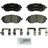 imageBOSCH BC1539 QuietCast Premium Ceramic Disc Brake Pad Set  Compatible with Select Scion FRS Subaru BRZ Crosstrek XV Crosstrek Forester Impreza Legacy Outback Toyota 86 FRONT