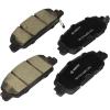 imageBOSCH BC1654 QuietCast Premium Ceramic Disc Brake Pad Set  Compatible with Select Honda Accord HRV FRONT