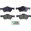 imageBOSCH BE1047 Blue Ceramic Disc Brake Pad Set  Compatible With Select Ford Escape Mazda Tribute Mercury Mariner FRONT