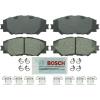 imageBOSCH BE1210H Blue Ceramic Disc Brake Pad Set With Hardware  Compatible With Select Lexus HS250h Pontiac Vibe Scion xB xD Toyota Corolla Matrix Prius V RAV4 FRONT