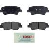 imageBOSCH BE1313 Blue Ceramic Disc Brake Pad Set  Compatible With Select Hyundai Azera Elantra Sonata Kia Amanti Optima Soul REAR
