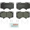 imageBOSCH BP976 QuietCast Premium Organic Disc Brake Pad Set  Compatible With Select Lexus GX460 GX470 Mitsubishi Montero Montero Sport Toyota 4Runner FJ Cruiser Sequoia Tacoma Tundra FRONT