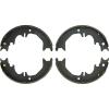 imageBOSCH BS850 Blue Parking Brake Shoe Set  Compatible With Select Lexus GX460 GX470 Toyota 4Runner FJ Cruiser Sequoia REAR