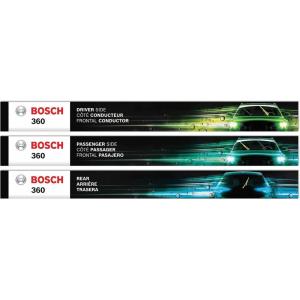 imageBOSCH 26OE22OE ICON Beam Wiper Blades  Driver and Passenger Side  Set of 2 Blades 26OE ampamp 22OEFront 22  21  Rear 11
