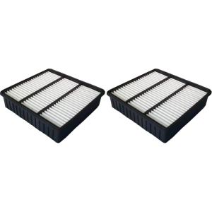imageBOSCH 5163WS Workshop Engine Air Filter  Compatible with Select Dodge Caliber Jeep Compass Patriot5163WS Pack of 2