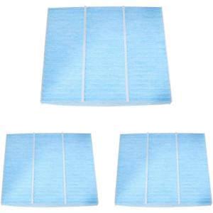 imageBOSCH 6057C HEPA Cabin Air Filter  Compatible with Select Chevrolet Captiva Equinox GMC Terrain Hyundai Azera Santa Fe SportXL Sonata Kia Cadenza Optima Sedona Saturn Vue102 x 93 x 13 Pack of 3