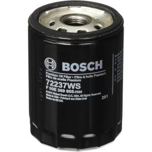 imageBOSCH 72237WS Workshop Engine Oil Filter  Compatible with Select Infiniti J30 Q45 Mercury Villager Nissan 200SX 240SX 300ZX Altima D21 Maxima Pathfinder Quest Sentra Stanza Subaru  More