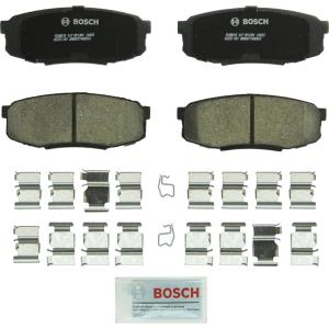 imageBOSCH BC1304 QuietCast Premium Ceramic Disc Brake Pad Set  Compatible with Select Lexus LX570 Toyota Land Cruiser Sequoia Tundra REAR