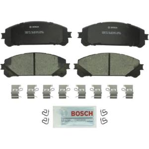 imageBOSCH BC1324 QuietCast Premium Ceramic Disc Brake Pad Set  Compatible with Select Lexus NX200t NX250 NX300h NX350350h RX350 RX450h Toyota Camry Highlander RAV4 Prime Sienna  More FRONT