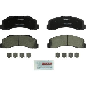 imageBOSCH BC1414 QuietCast Premium Ceramic Disc Brake Pad Set  Compatible with Select Ford Expedition F150 Lincoln Navigator FRONT
