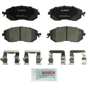 imageBOSCH BC1539 QuietCast Premium Ceramic Disc Brake Pad Set  Compatible with Select Scion FRS Subaru BRZ Crosstrek XV Crosstrek Forester Impreza Legacy Outback Toyota 86 FRONT