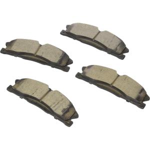 imageBOSCH BC1611 QuietCast Premium Ceramic Disc Brake Pad Set  Compatible with Select Ford Explorer Flex Taurus Lincoln MKS FRONT
