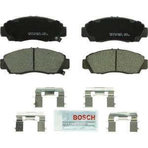 imageBOSCH BC787 QuietCast Premium Ceramic Disc Brake Pad Set  Compatible with Select Acura CL RL TL TSX Honda Accord FRONT