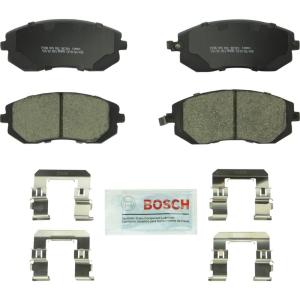 imageBOSCH BC929 QuietCast Premium Ceramic Disc Brake Pad Set  Compatible with Select Saab 92X Subaru Baja Forester Impreza Legacy Outback WRX FRONT