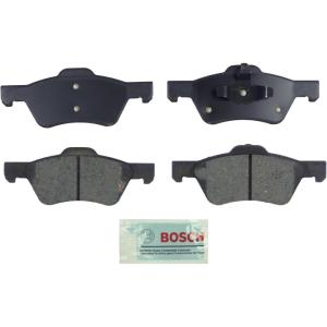 imageBOSCH BE1047 Blue Ceramic Disc Brake Pad Set  Compatible With Select Ford Escape Mazda Tribute Mercury Mariner FRONT