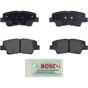imageBOSCH BE1313 Blue Ceramic Disc Brake Pad Set  Compatible With Select Hyundai Azera Elantra Sonata Kia Amanti Optima Soul REAR