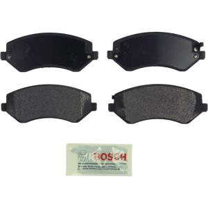 imageBOSCH BE856 Blue SemiMetallic Disc Brake Pad Set  Compatible With Select Chrysler Town ampamp Country Voyager Dodge Caravan Grand Caravan FRONT